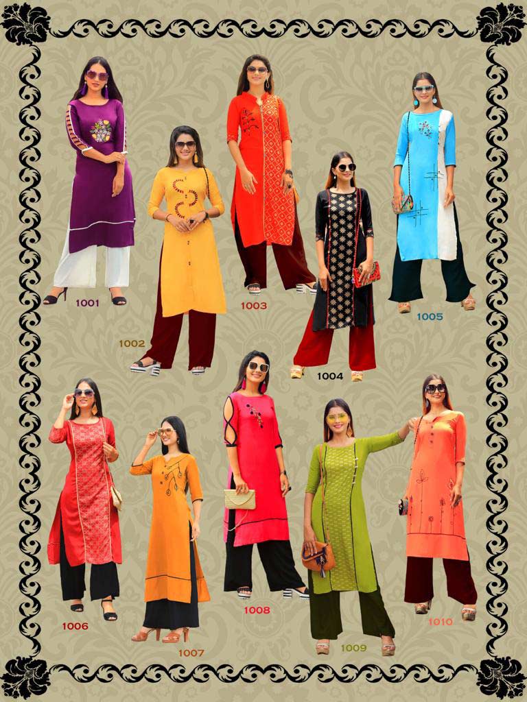 Rose Rivera Vol-3 Aradhna Handwork Kurti Manufacturer Rose Rivera Vol-3 Aradhna Handwork Kurti Manufacturer